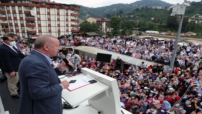 “Selden zarar gören tüm ilçe ve köylerimizi güvenli ve konforlu bir şekilde imar edeceğiz”