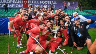 Avrupa Ampute Futbol Şampiyonunu tebrik ediyoruz