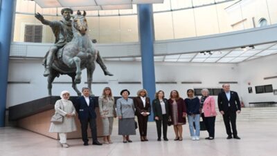 Emine Erdoğan, Roma’da Capitolini Müzesi’ni ziyaret etti