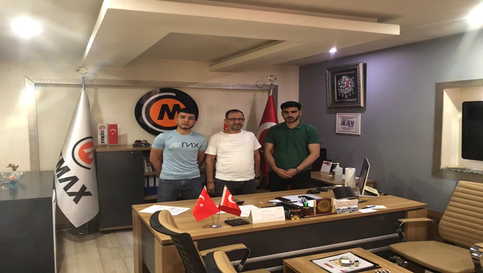 IRAKLI İŞ ADAMLARI MUHAMMED NUMAN ABİT VE TAHA AHMET YUNUS `DAN CEMAX GROUP `DA ZİYARET