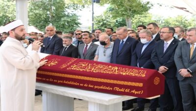Cumhurbaşkanı Erdoğan, Fethiye Gümüşdağ’ın cenaze törenine katıldı