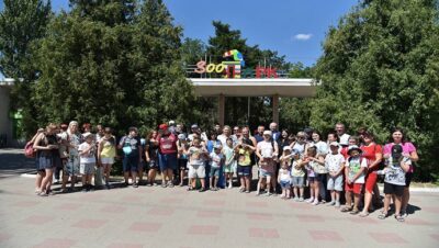 В Ростове-на-Дону «Единая Россия» организовала для детей с ОВЗ экскурсию в зоопарк