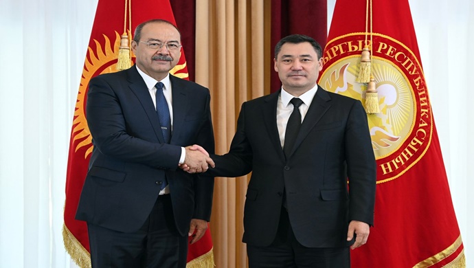 Президент Садыр Жапаров принял Премьер-министра Узбекистана Абдуллу Арипова