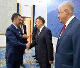 Президент Садыр Жапаров принял министров внутренних дел государств-участников СНГ