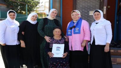 В районах Чечни при поддержке «Единой России» проходит социальная акция ко Дню пожилого человека