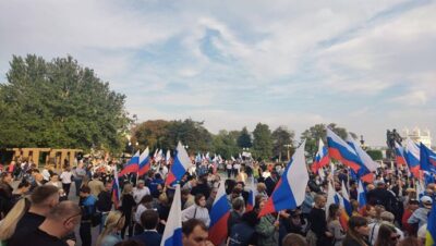 По всей стране активисты «Единой России» вышли на митинги в поддержку принятия в состав России территорий ЛДНР, Херсона и Запорожья