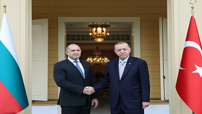 President Erdoğan meets with President Radev of Bulgaria