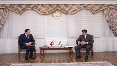 Meeting of the Deputy Minister of Foreign Affairs with the Ambassador of the Swiss Confederation
