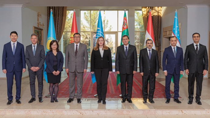 Participation in the meeting of Deputy Foreign Ministers of Central Asian countries