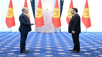 Президент Садыр Жапаров принял верительные грамоты от послов ряда стран