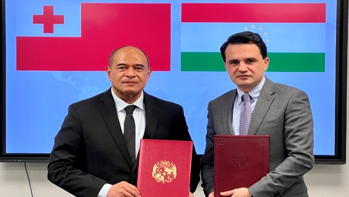 Establishment of diplomatic relations between the Republic of Tajikistan and the Kingdom of Tonga