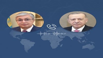 Глава государства провел телефонный разговор с Президентом Турции Реджепом Тайипом Эрдоганом