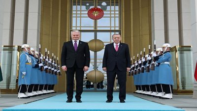 Cumhurbaşkanı Erdoğan, Litvanya Cumhurbaşkanı Nauseda ile görüştü