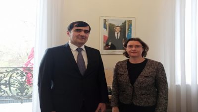 Meeting of the Ambassador of Tajikistan with the Advisor of the President of France