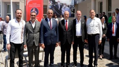 Cumhurbaşkanı Ersin Tatar, Yonpaş Metin Derinel Lisesi’nin açılışını gerçekleştirdi