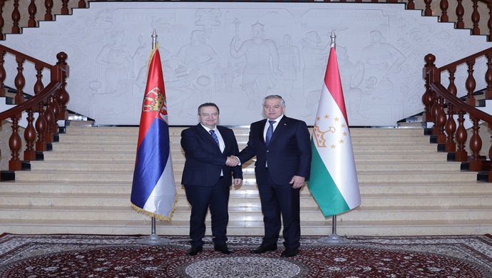 Meeting of the Ministers of Foreign Affairs of Tajikistan and Serbia