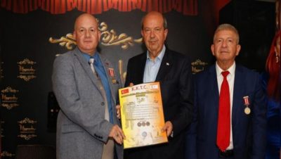 Cumhurbaşkanı Ersin Tatar, KKTC Taekwondo Federasyonu’nun 46. kuruluş yıl dönümü dolayısıyla düzenlenen etkinliğe katıldı