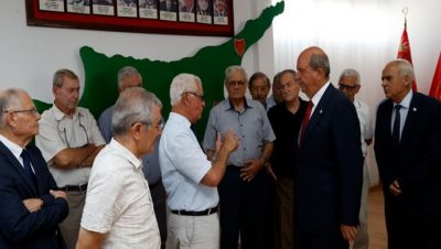 Cumhurbaşkanı Ersin Tatar, Türk Mukavemet Teşkilatı Derneği’ni ziyaret ederek, dernek personeli ile sohbet toplantısı gerçekleştirdi
