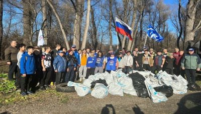 “Birleşik Rusya”, Altay Cumhuriyeti’nin Mayminsky bölgesinde bir temizlik günü düzenledi