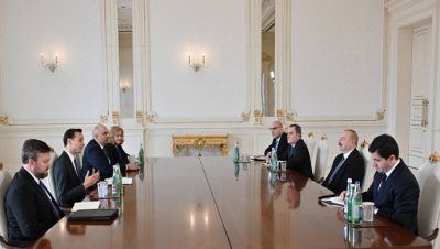 İlham Aliyev ABD Dışişleri Bakanlığı temsilcisini kabul etti