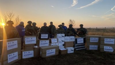 Birleşik Rusya, MGER ve Our Pravda Vakfı, Zaporozhye yönünde orduya özel ekipman bağışladı