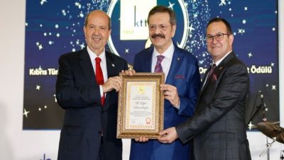 Cumhurbaşkanı Ersin Tatar, Kıbrıs Türk Ticaret Odası’nın (KTTO) 65’inci Kuruluş Gala Yemeği’ne katıldı.