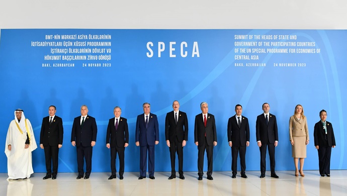 İlham Aliyev, BM Orta Asya Ülkeleri Ekonomileri Özel Programı – SPECA Zirvesine katıldı