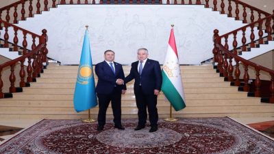 Negotiations between Foreign Ministers of Tajikistan and Kazakhstan